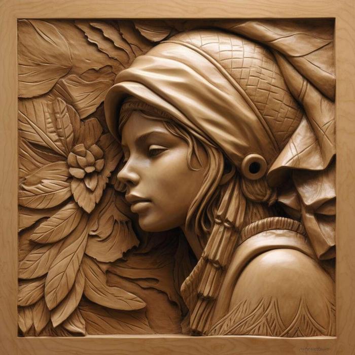 نموذج ثلاثي الأبعاد لآلة CNC 3D Art 